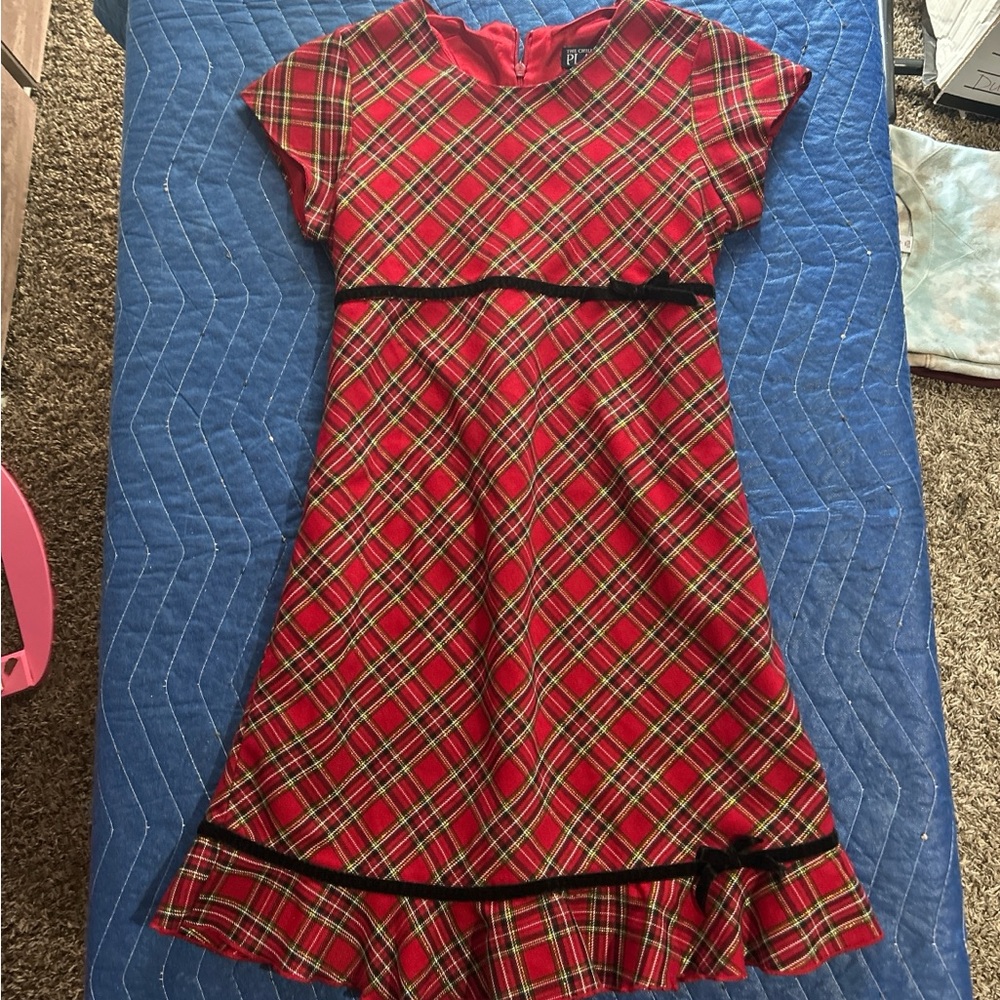 The Children's Place Red Plaid Dress